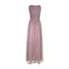 Poems Roma ABITO LUNGO PAILLETTES ROSA ANTICO Shopping Online