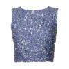 Poems Roma TOP PAILLETTES POLVERE Moda