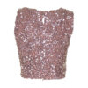 Poems Roma TOP PAILLETTES ROSA ANTICO 2025