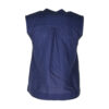 Poems Roma TOP PIEGHIE SENZA MANICHE NAVY Italy