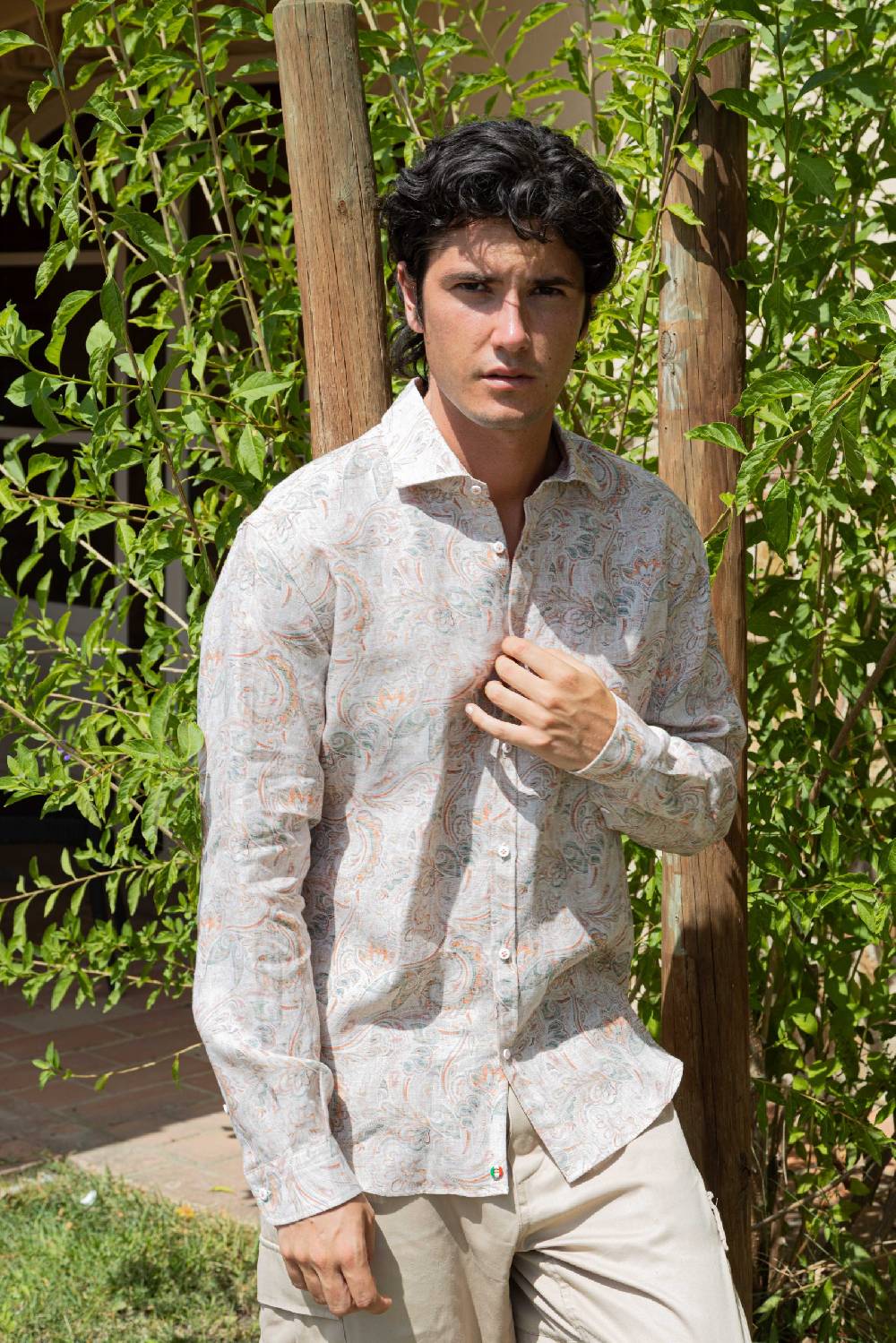 Poggianti Camicia uomo spring summer 24 PISA-60F-202 Online