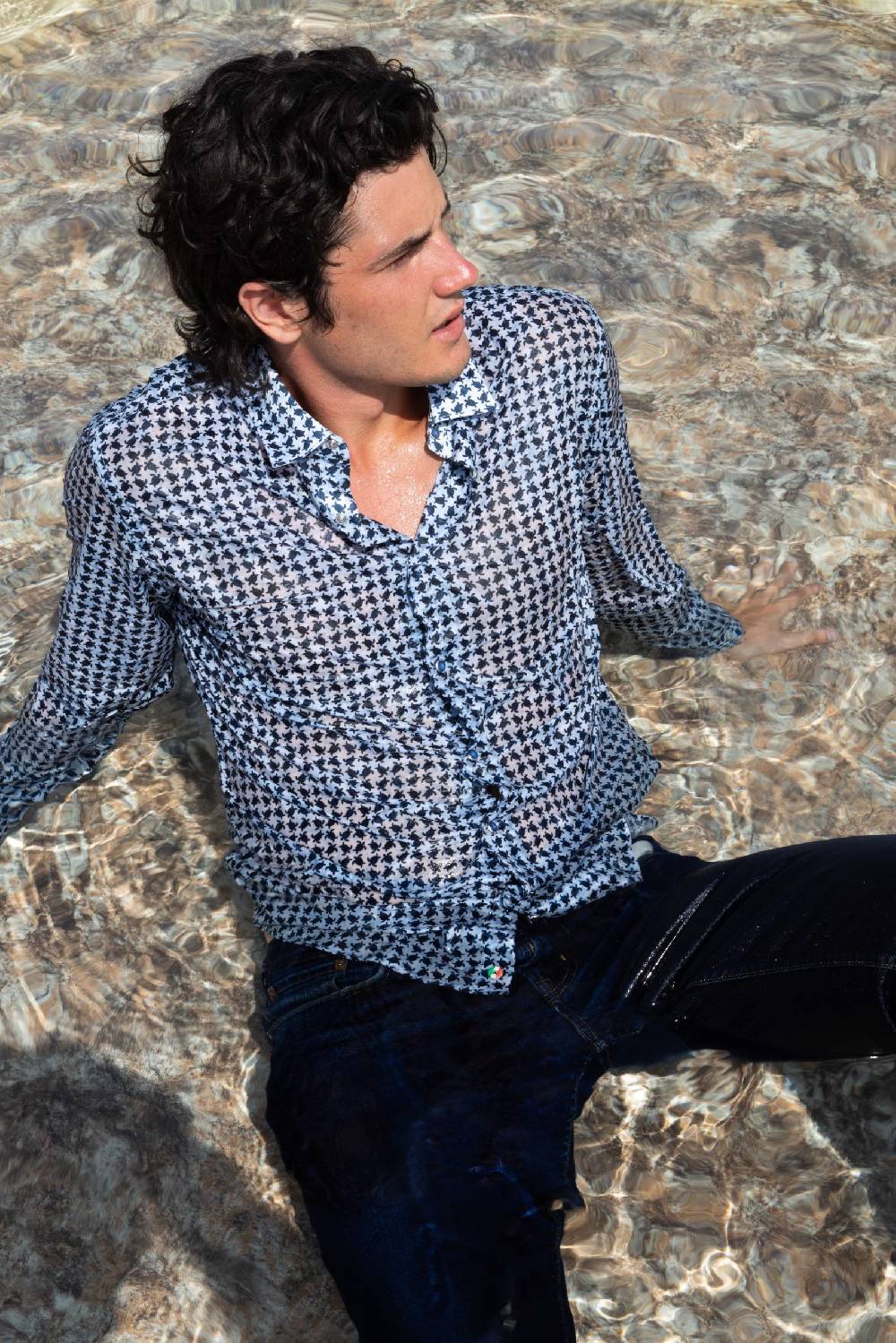 Poggianti Camicia uomo spring summer 24 FIRENZE-66F-114 Outlet