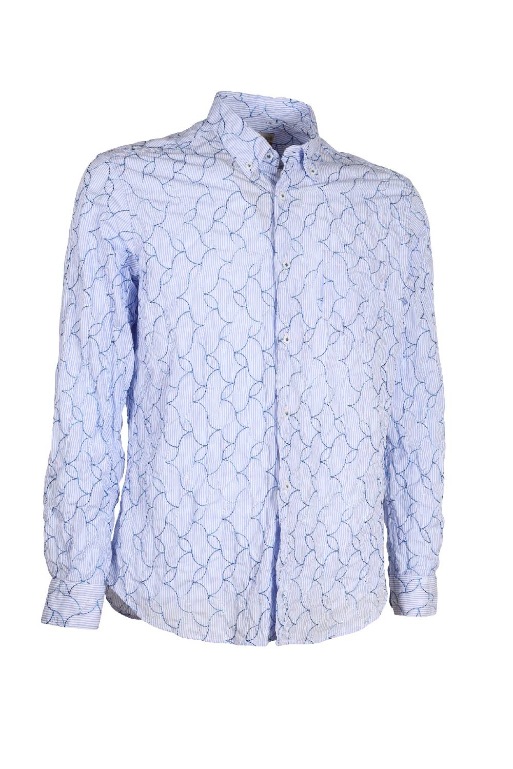 Poggianti Camicia uomo spring summer 24 FIRENZE-64-226 In Vendita