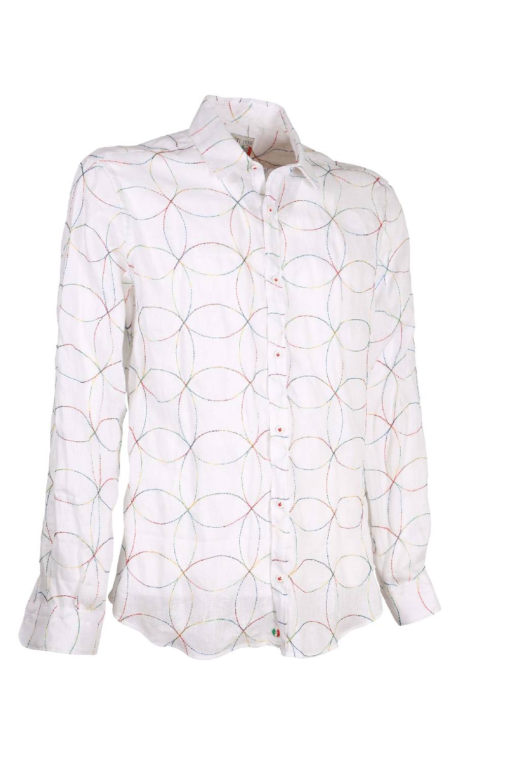 Poggianti Camicia uomo spring summer 24 PISA-66F-232 Vendita Calda