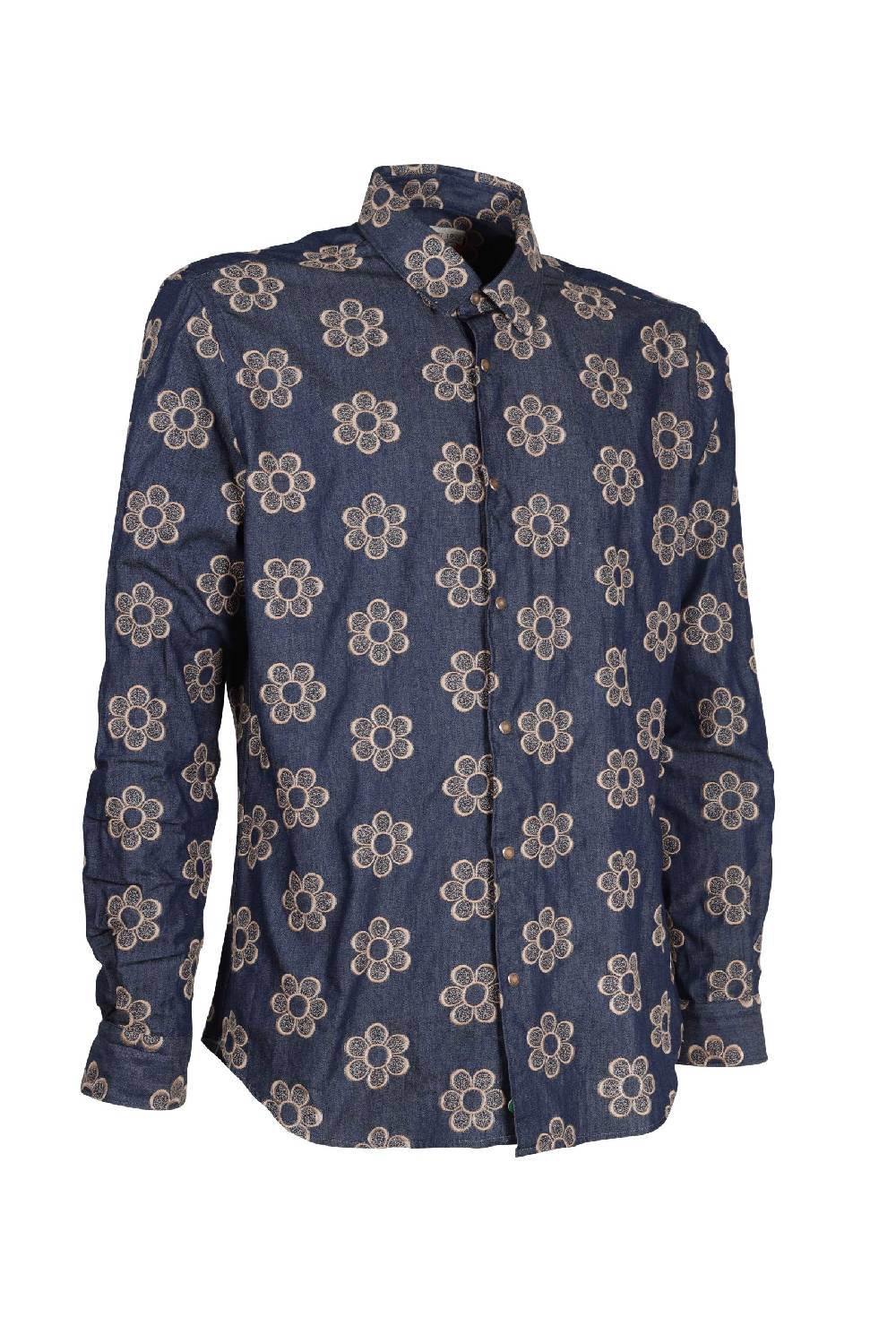 Poggianti Camicia uomo spring summer 24 FIRENZE-66F-236 I Più Venduti