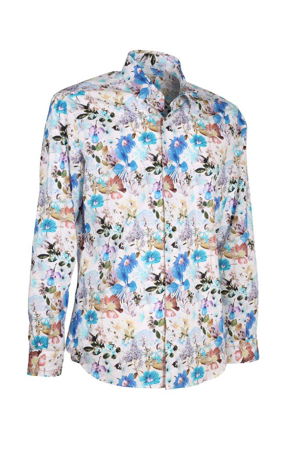 Poggianti Camicia uomo spring summer 24 FIRENZE-73F-130 Qualità