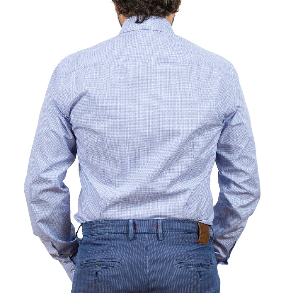 Poggianti Camicia classica con inserti bianchi Novità