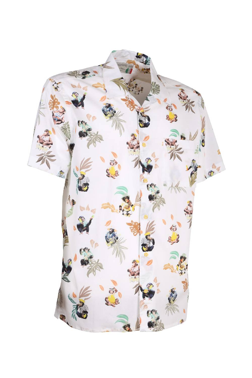Poggianti Camicia uomo spring summer 24 FIRENZE-58-149 Vendita Calda