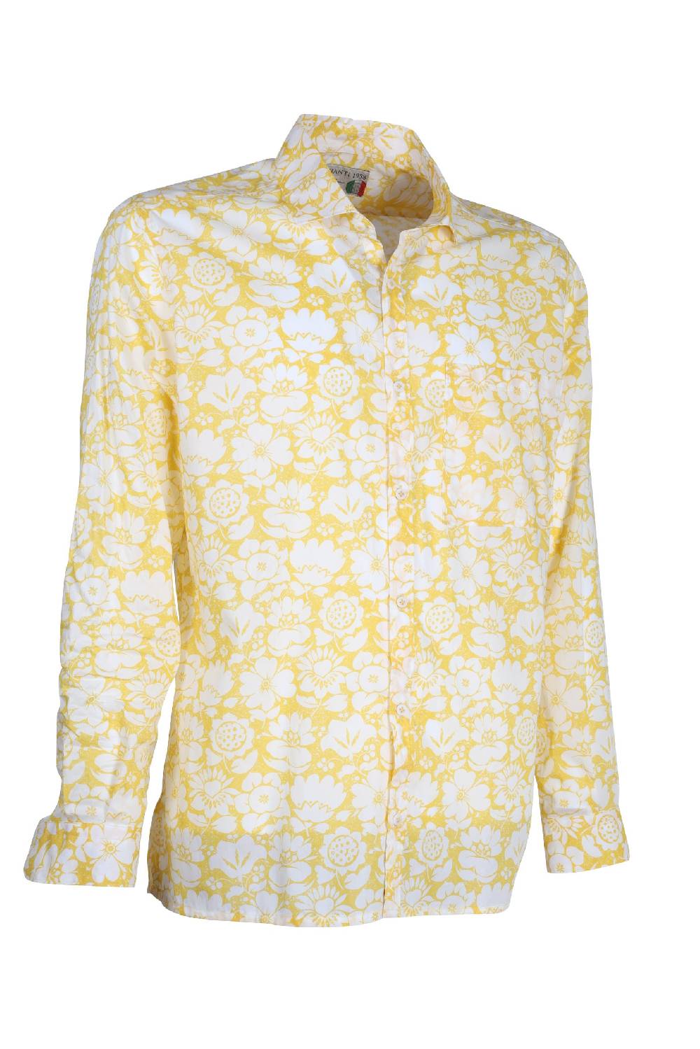 Poggianti Camicia uomo spring summer 24 PEROLLA-62F-119 Negozio