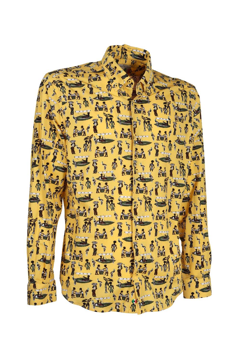 Poggianti Camicia uomo spring summer 24 FIRENZE-64-244 In Saldo