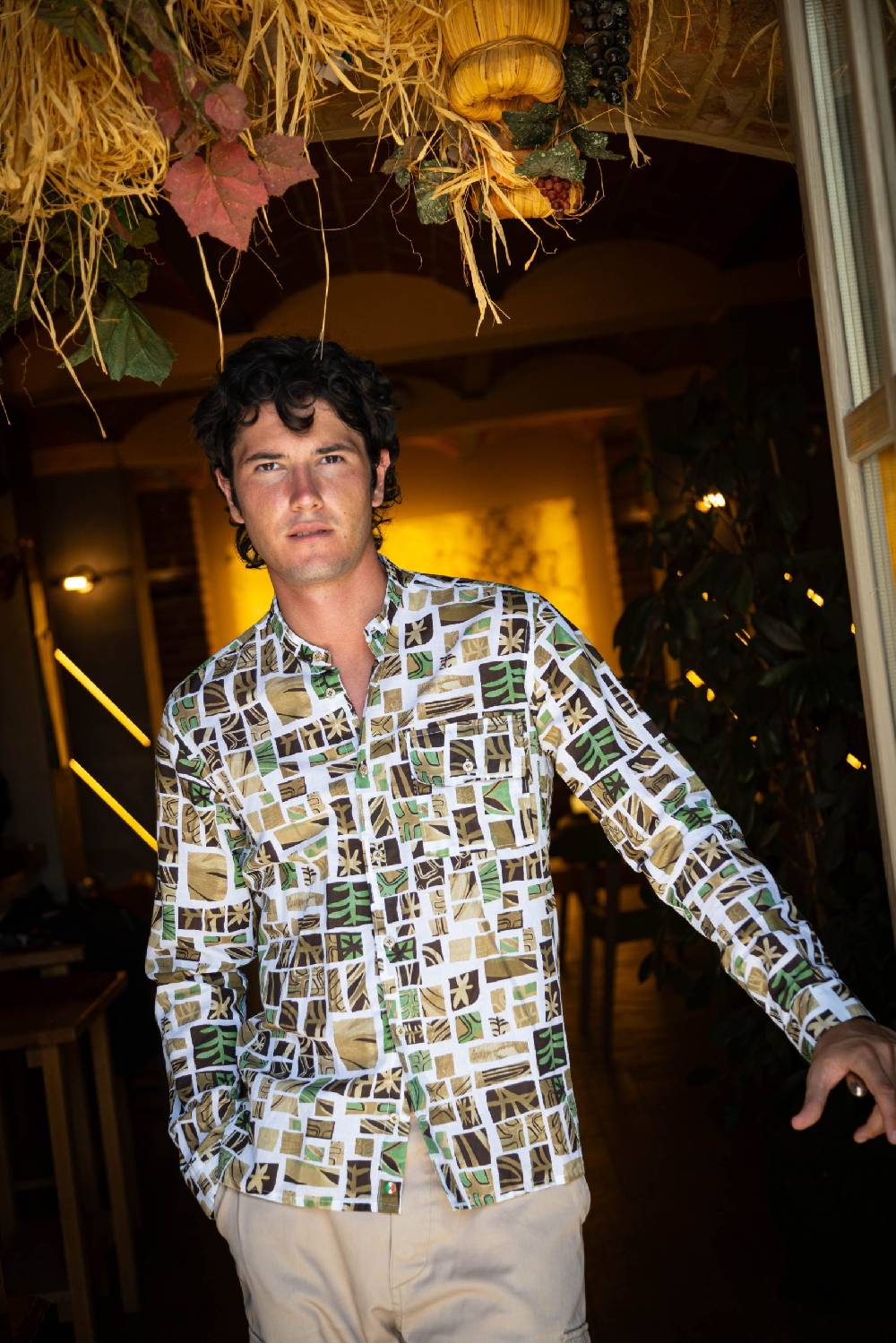 Poggianti Camicia uomo spring summer 24 VORNO-32-195 Moda