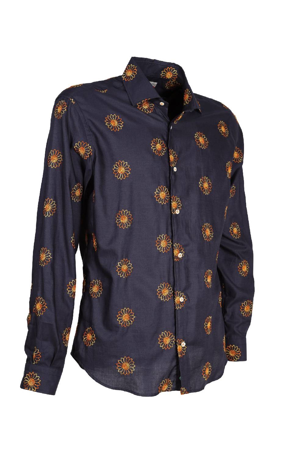 Poggianti Camicia uomo spring summer 24 FIRENZE-60F-221 Italia