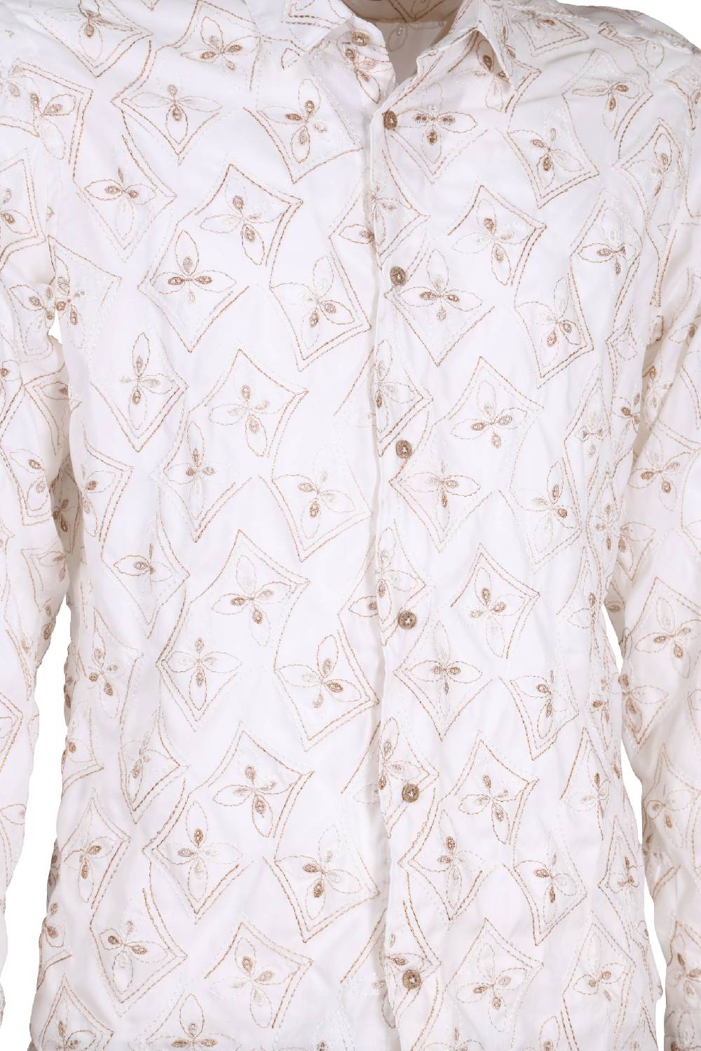 Poggianti Camicia uomo spring summer 24 FIRENZE-66F-212 In Linea