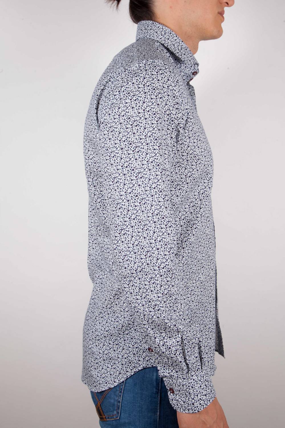 Poggianti Camicia Fantasia collo francese Acquista Ora