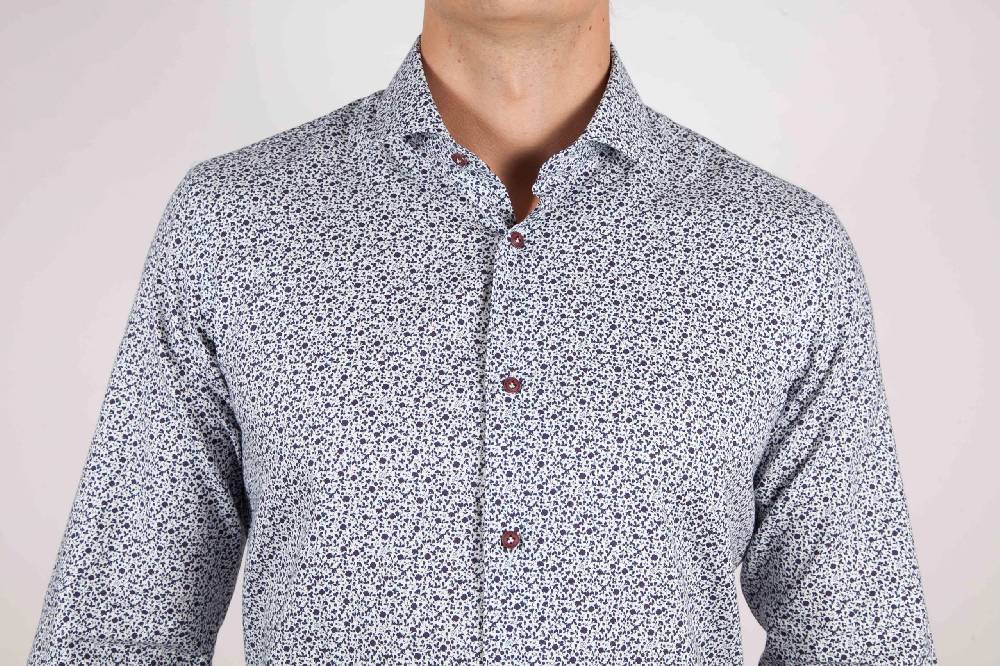 Poggianti Camicia Fantasia collo francese Acquista Ora