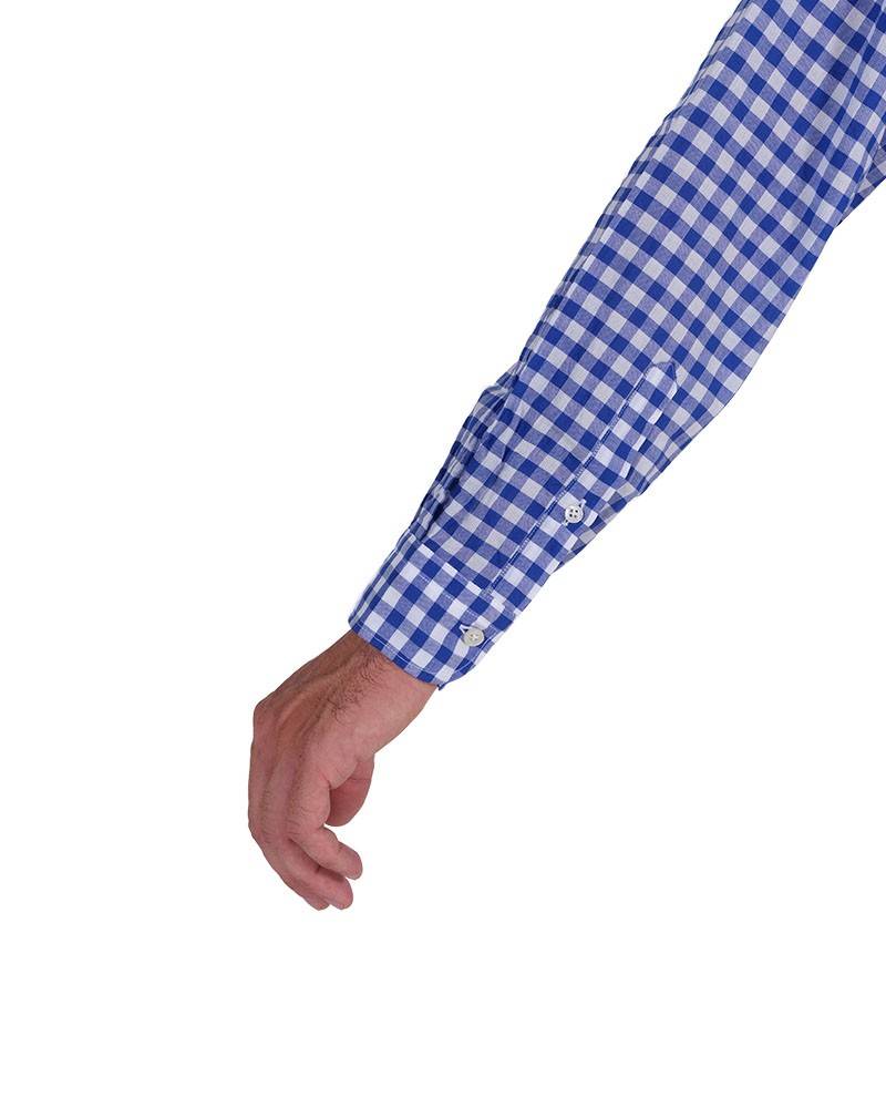 Poggianti Camicia quadri Collo Morbido Presa