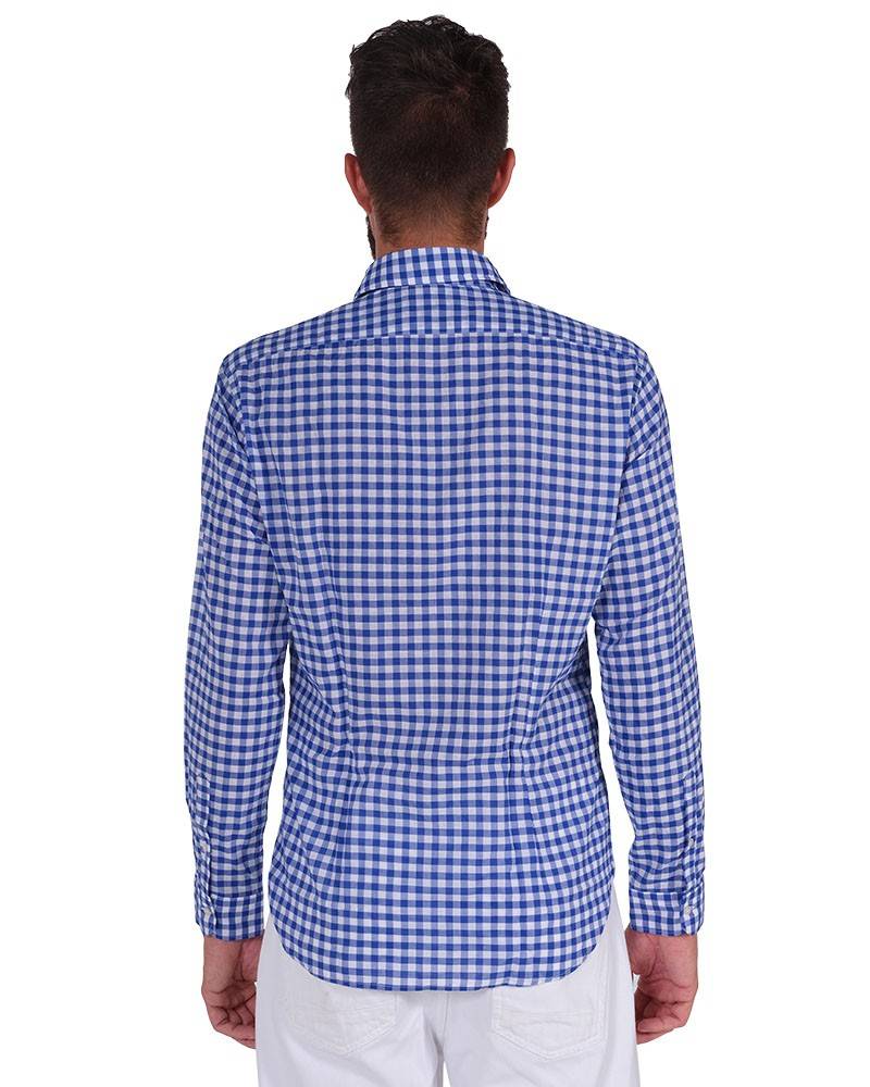Poggianti Camicia quadri Collo Morbido Presa