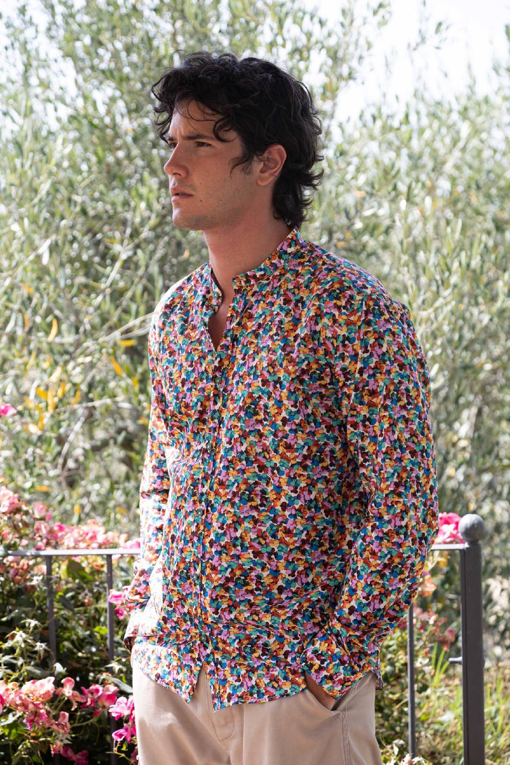 Poggianti Camicia uomo spring summer 24 PISA-32-120 I Più Venduti