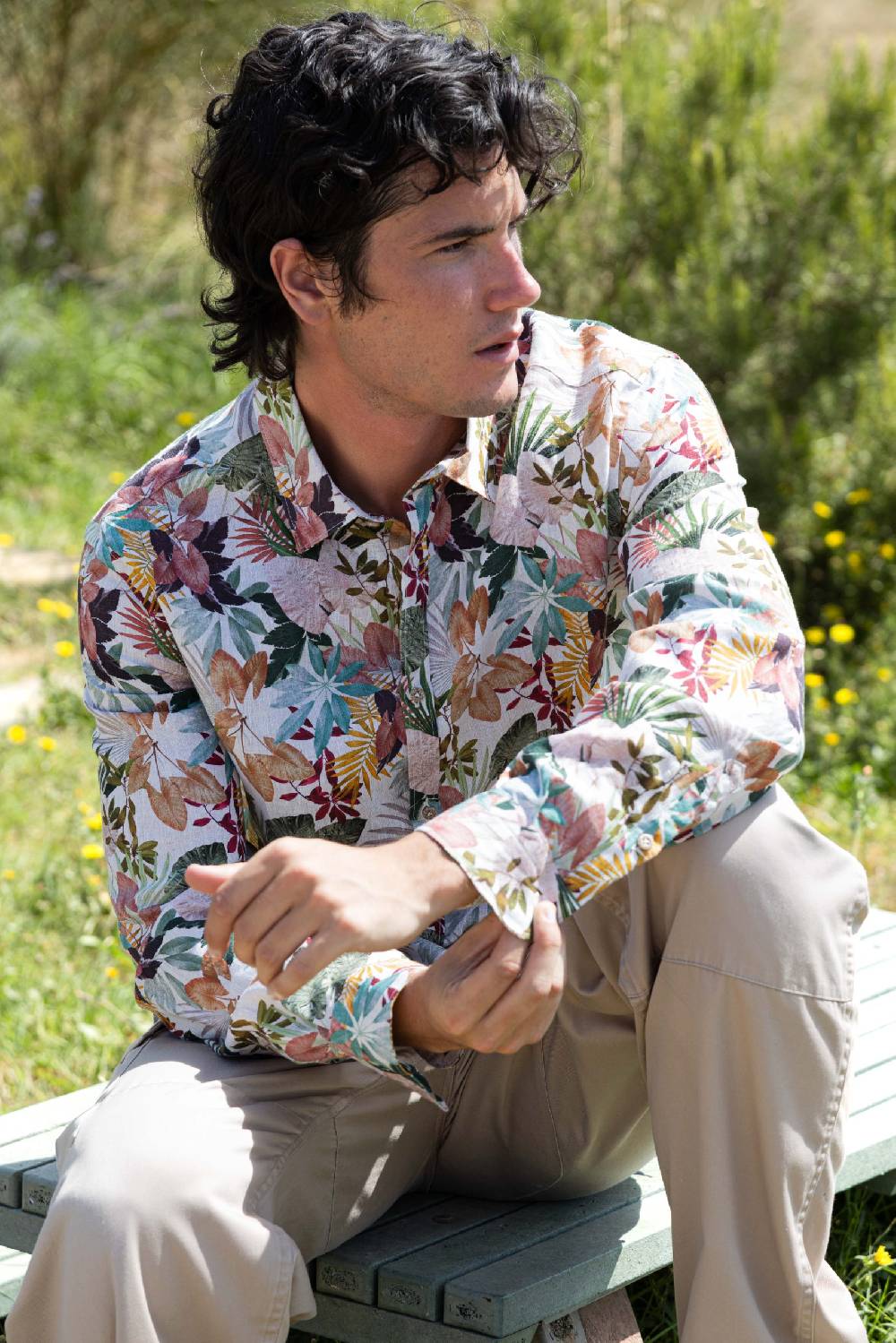 Poggianti Camicia uomo spring summer 24 PISA-66F-203 Vendite Flash