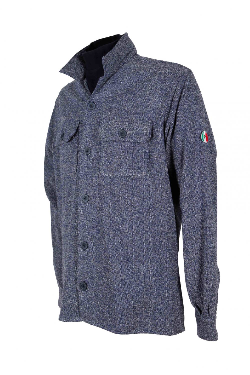 Poggianti Giacca Camicia uomo Oversize VALPIANA-58-200-01 Presa