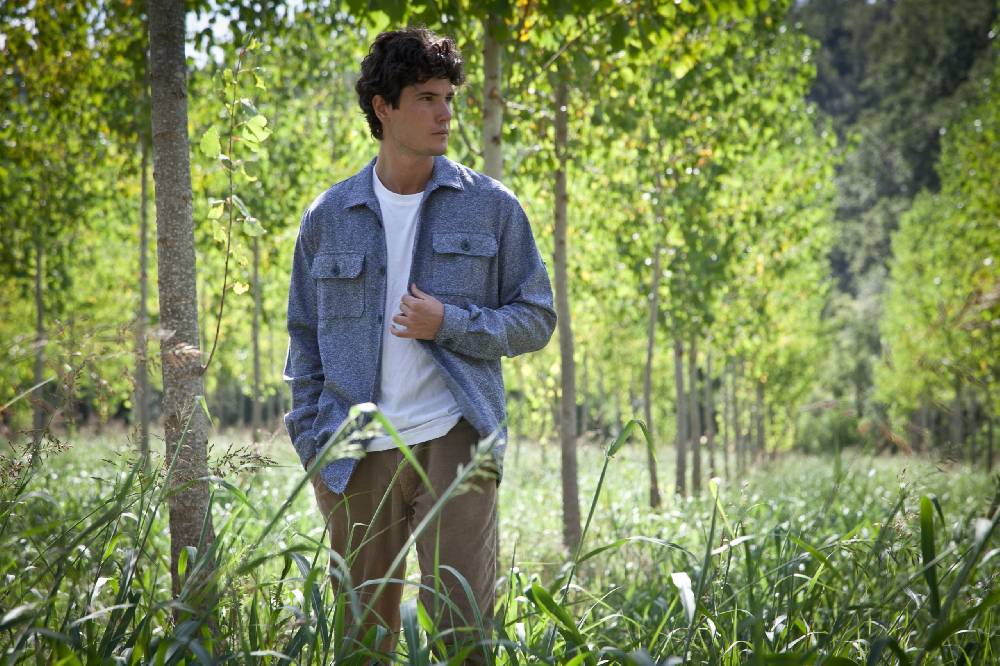 Poggianti Giacca Camicia uomo Oversize VALPIANA-58-200-01 Presa