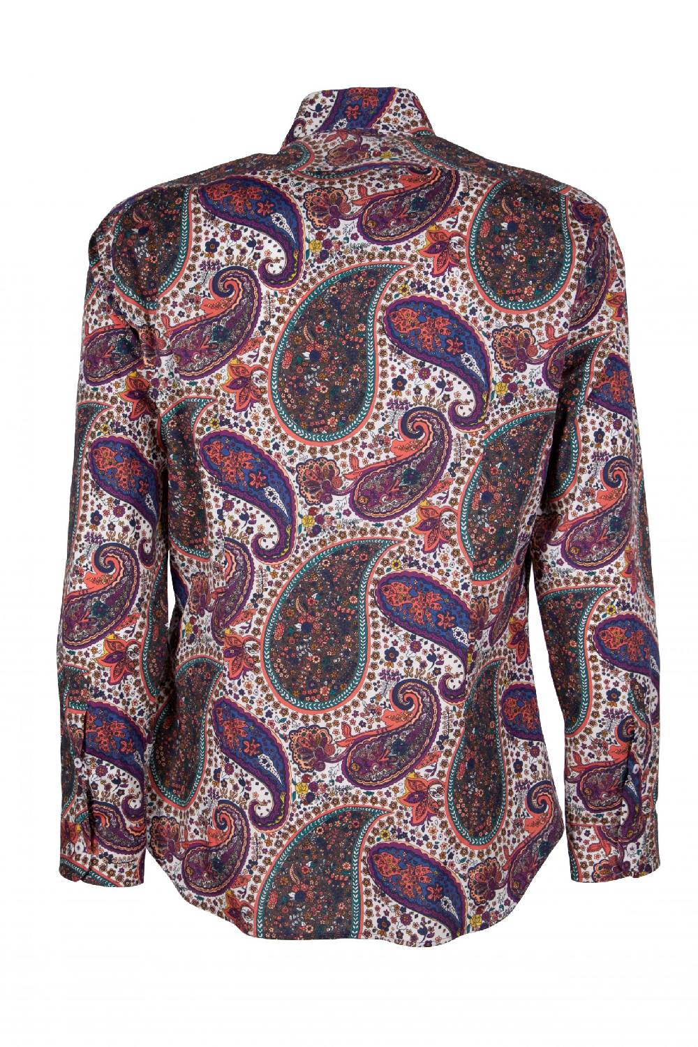 Poggianti Camicia uomo stretch con stampa Paisley PISA-31F-161-01 Offerte