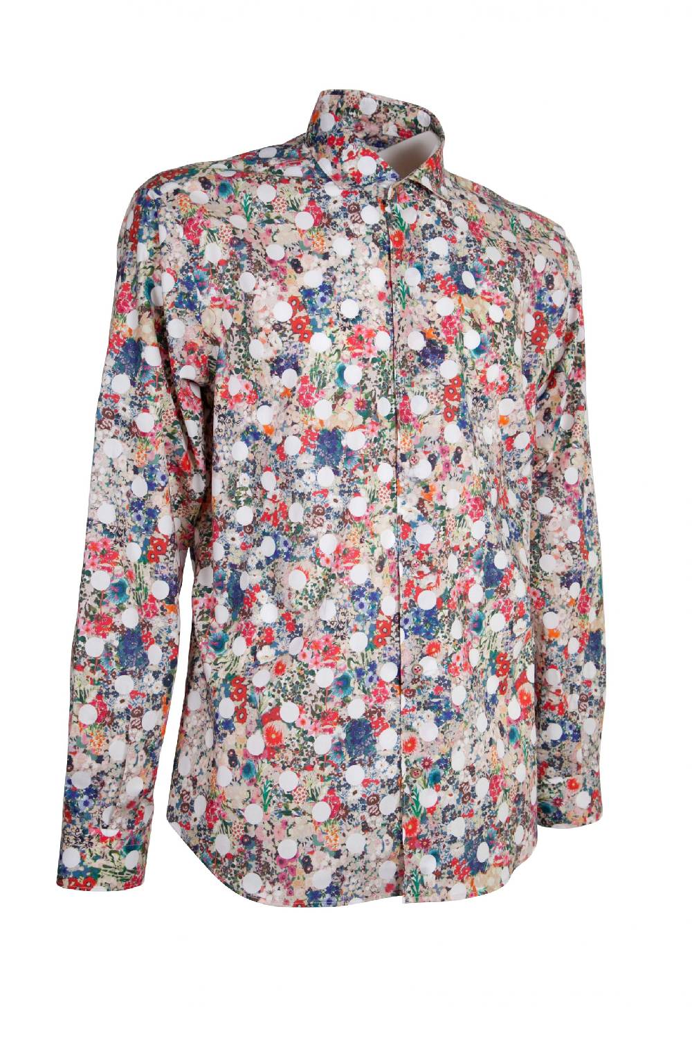 Poggianti Camicia Fantasia FIRENZE-65F-720 Ultimi tre giorni