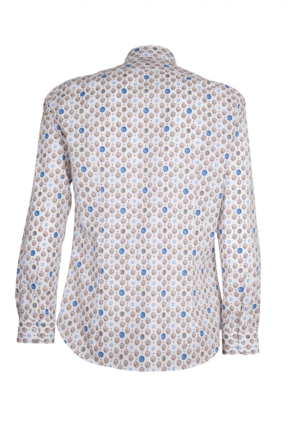 Poggianti Camicia Fantasia BUCINE-62M-712-02 Vendite Flash
