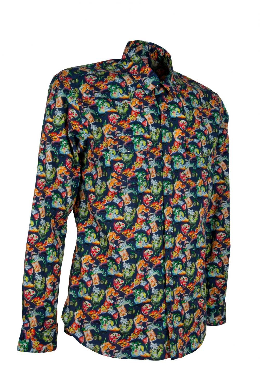 Poggianti Camicia Fantasia EMPOLI-66-742-02 In Saldo