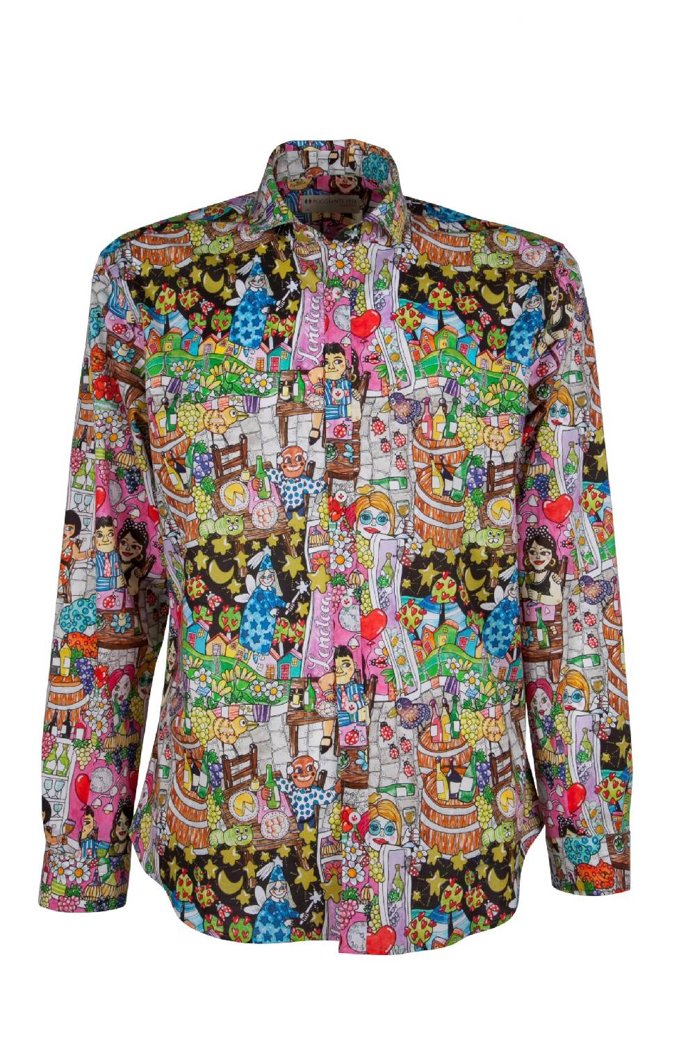 Poggianti Camicia Fantasia PISA-62F-773 Vendita