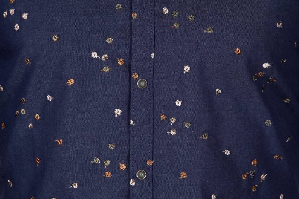 Poggianti Camicia in Denim con ricami PISA-62-607 Promozione