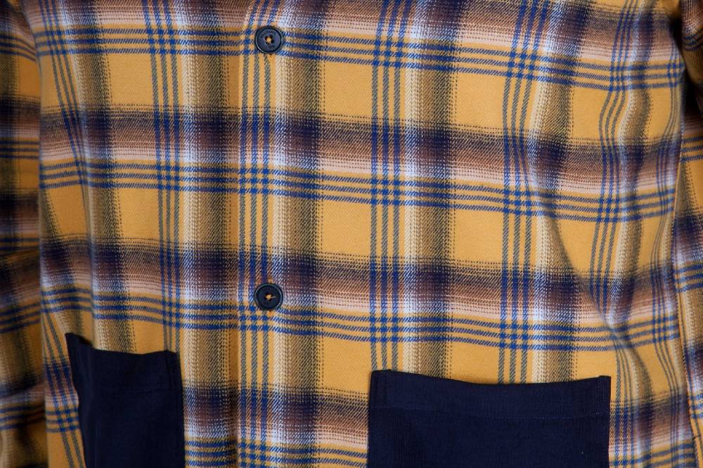 Poggianti Camicia in flanella a quadri LONDA-66-632 Spedizione Gratuita