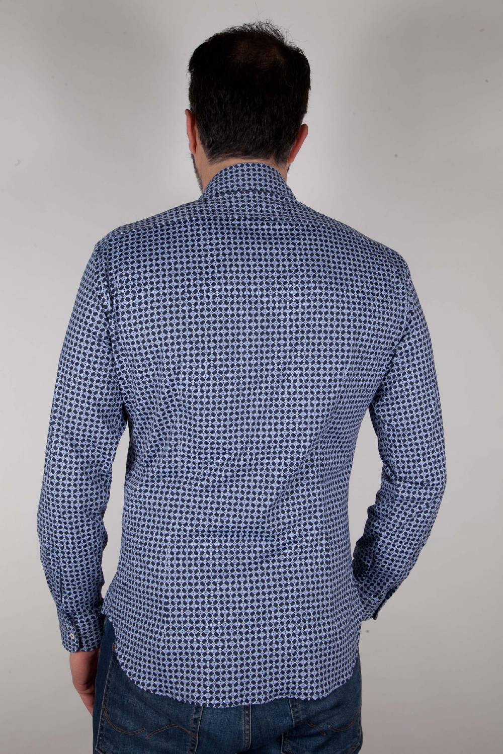 Poggianti Camicia in Tessuto tecnico ACTIVE 601 Pezzi Unici