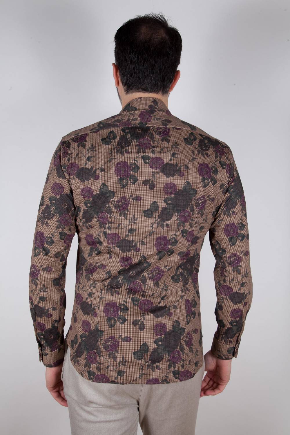 Poggianti Camicia in Tessuto tecnico ACTIVE 597 Qualità Garantita