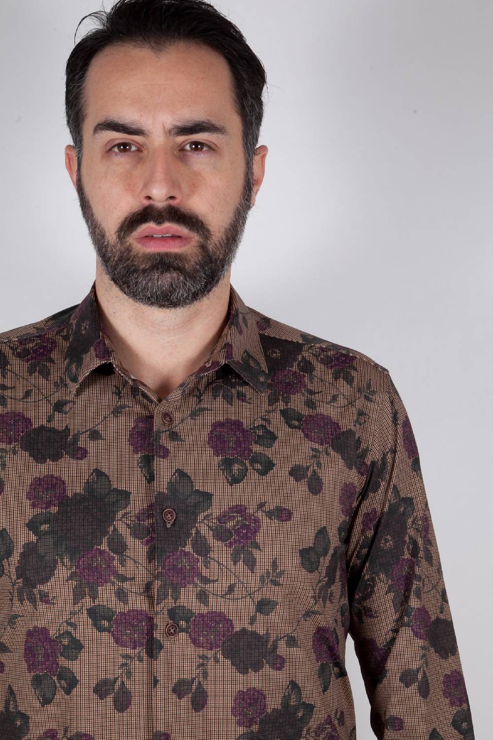 Poggianti Camicia in Tessuto tecnico ACTIVE 597 Qualità Garantita