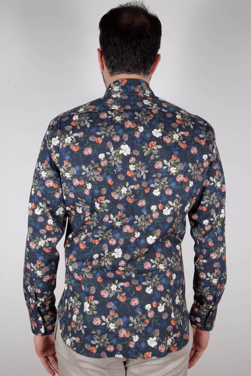 Poggianti Camicia con stampa ASCIANO-73-569-02 Prezzo Ridotto