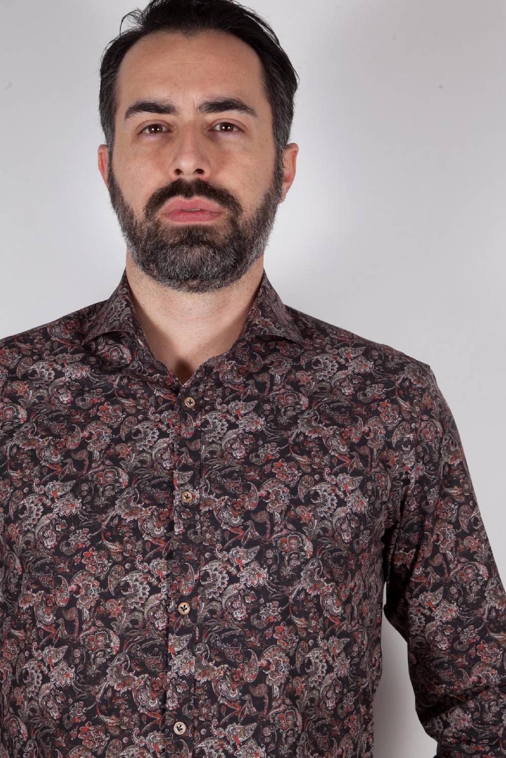 Poggianti Camicia con stampa PISA-31F-549-01 Novità