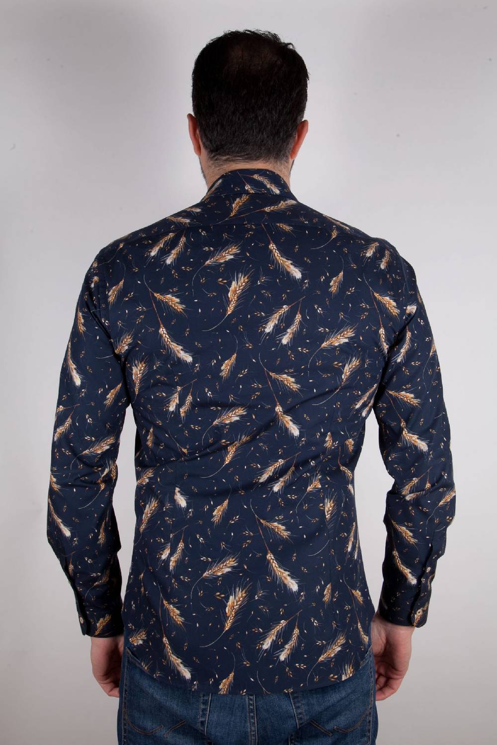 Poggianti Camicia con stampa FIRENZE-95F-533-01 Offerta