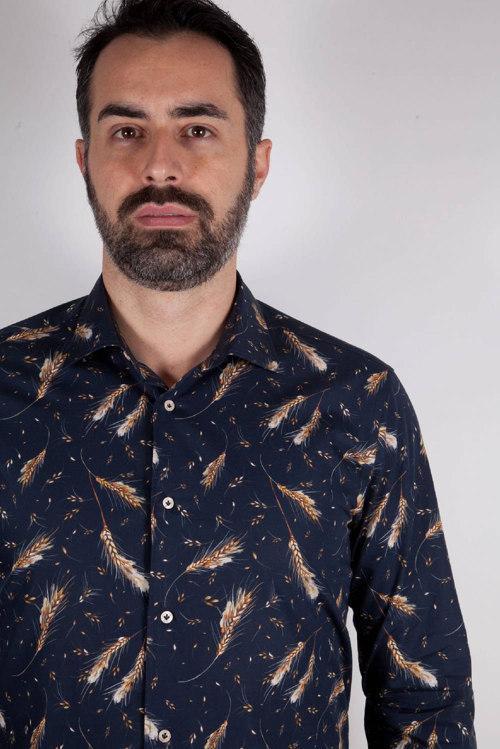 Poggianti Camicia con stampa FIRENZE-95F-533-01 Offerta