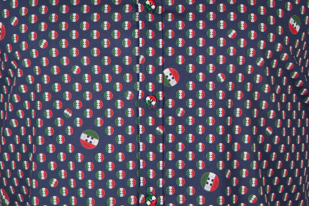 Poggianti Camicia con stampa PISA-31F-524-01 Saldi