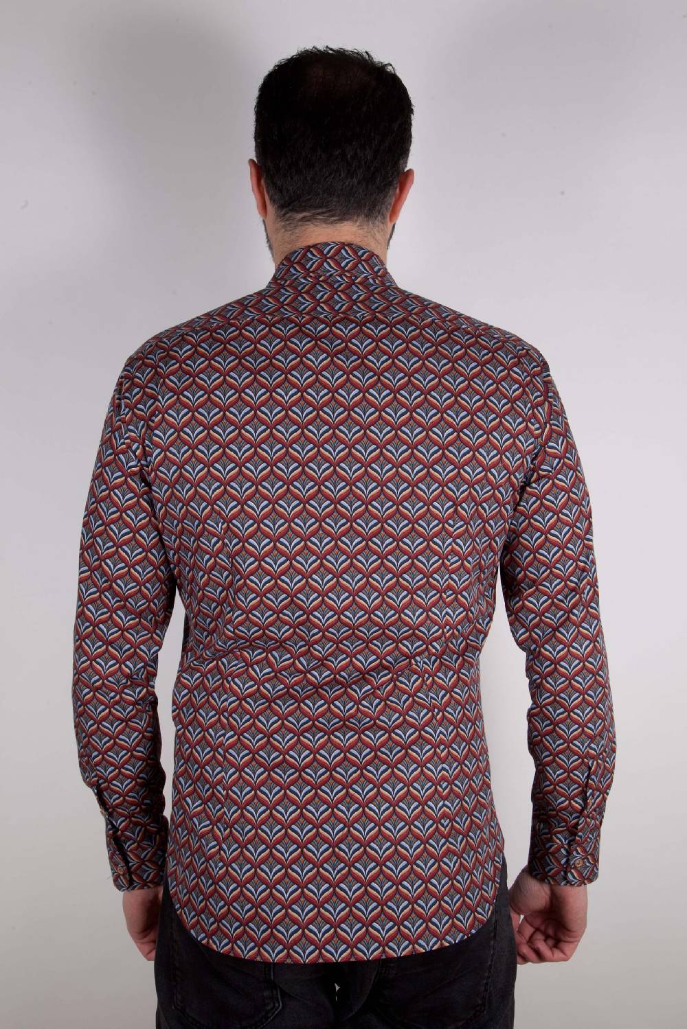 Poggianti Camicia con stampa FIRENZE-67-516-01 Hotsell