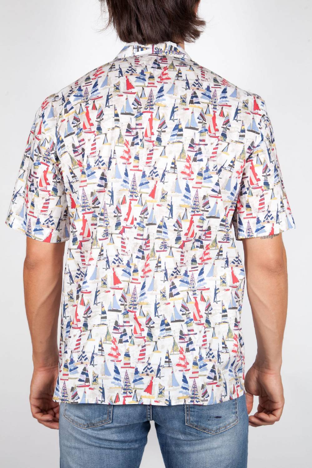 Poggianti Camicia Fantasia Manica corta 346-01 Novità