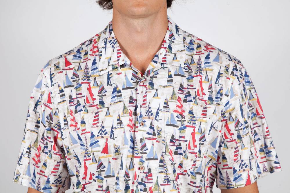 Poggianti Camicia Fantasia Manica corta 346-01 Novità