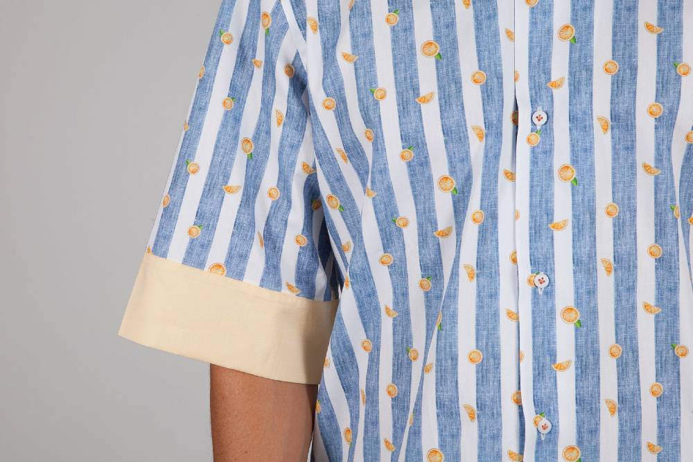 Poggianti Camicia Fantasia Manica corta 328-03 Vendita