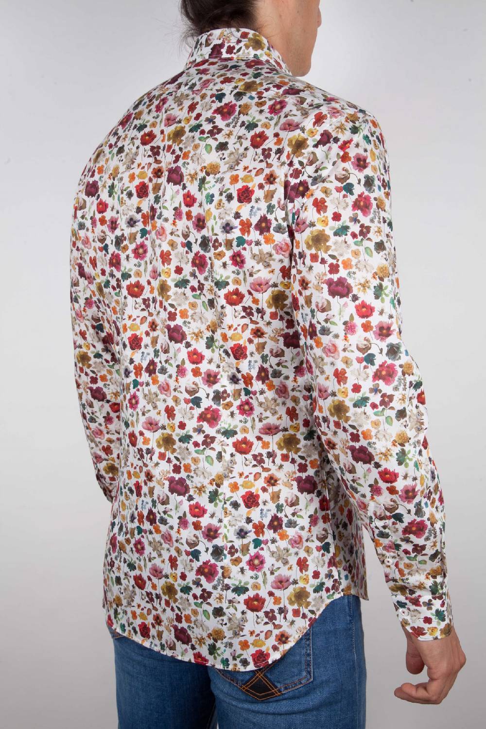 Poggianti Camicia Fantasia Collo Morbido Multicolor Affare Del Giorno