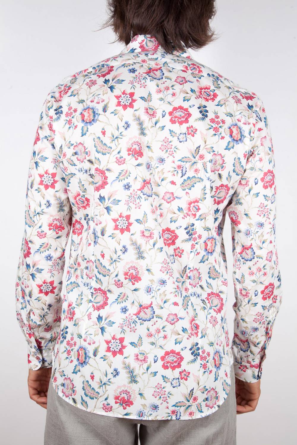 Poggianti Camicia Fantasia Collo Morbido Multicolor Spedizione gratuita