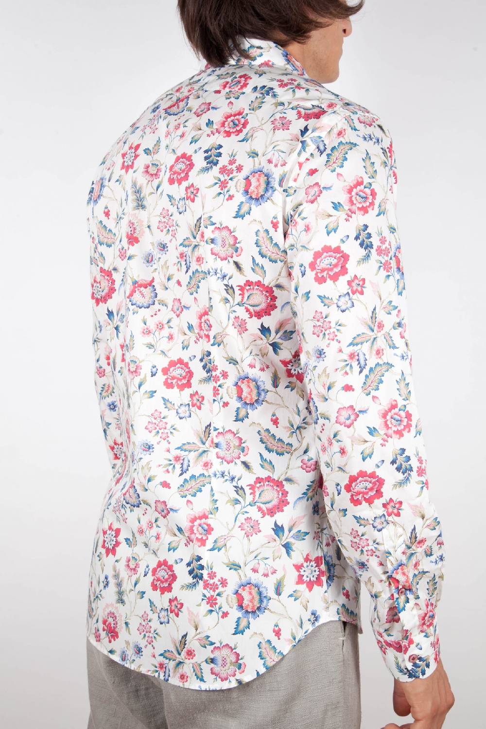 Poggianti Camicia Fantasia Collo Morbido Multicolor Spedizione gratuita