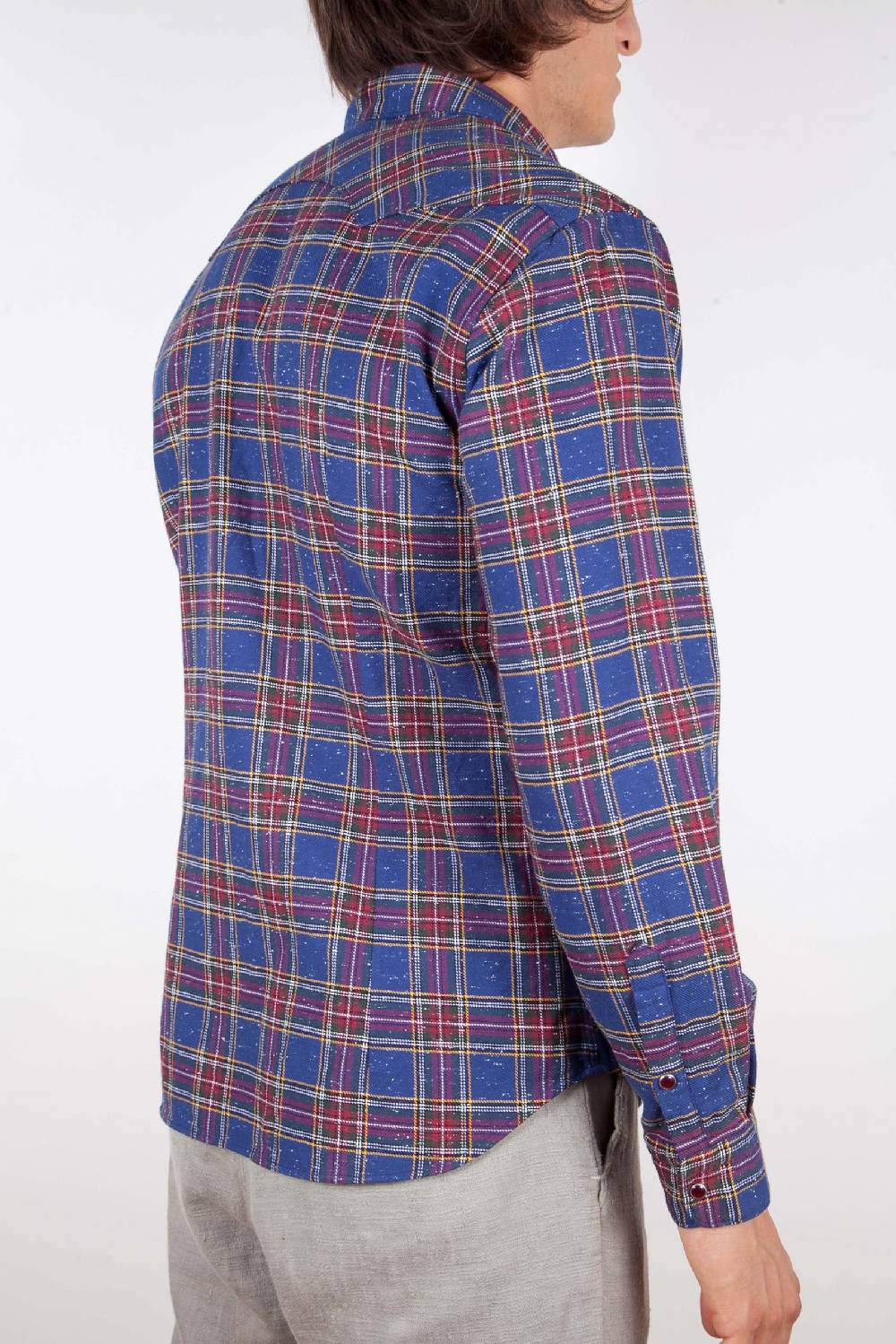 Poggianti Camicia Quadri Online