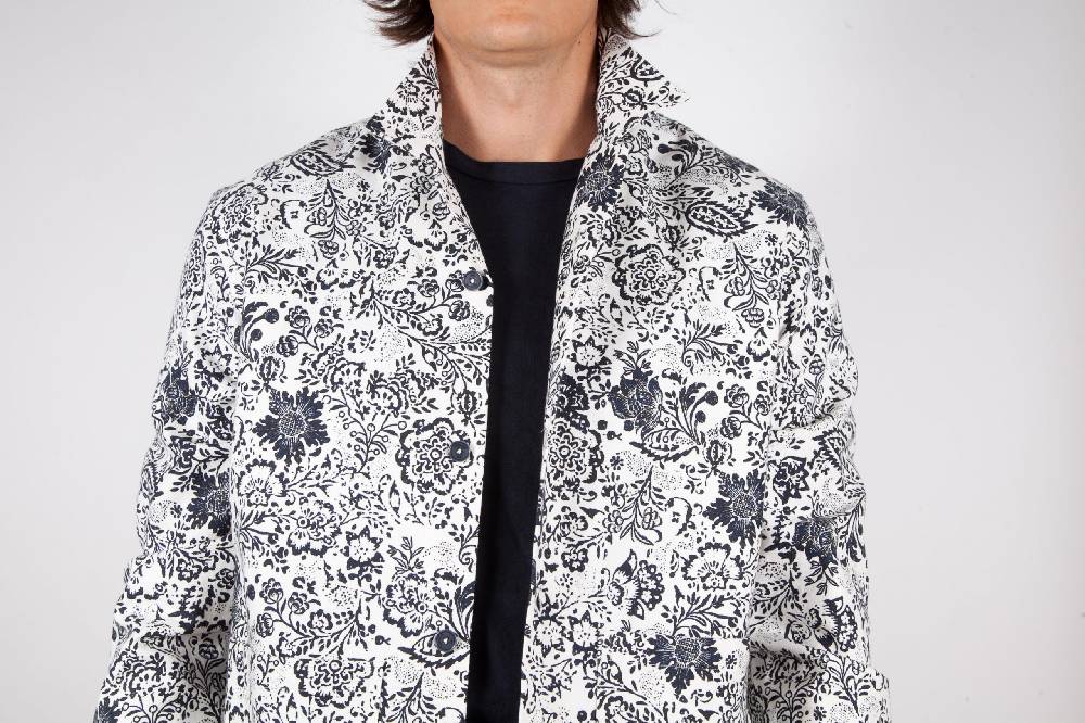 Poggianti Camicia Fantasia Collo Morbido Outlet