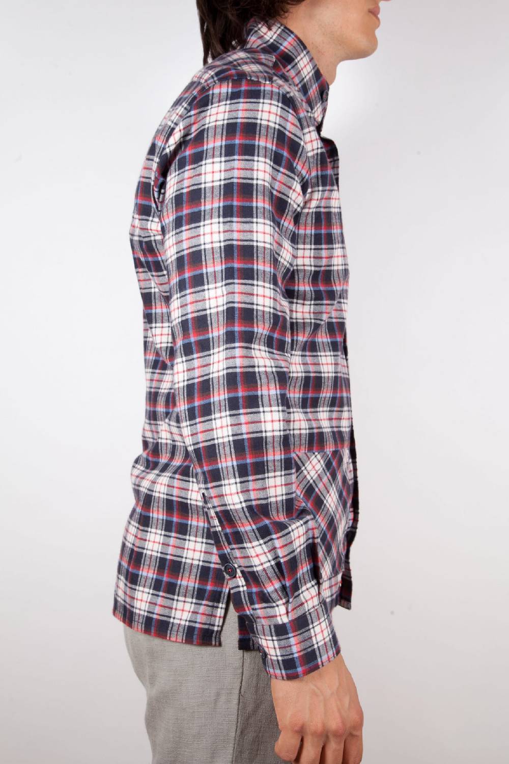 Poggianti Camicia Quadri In Vendita